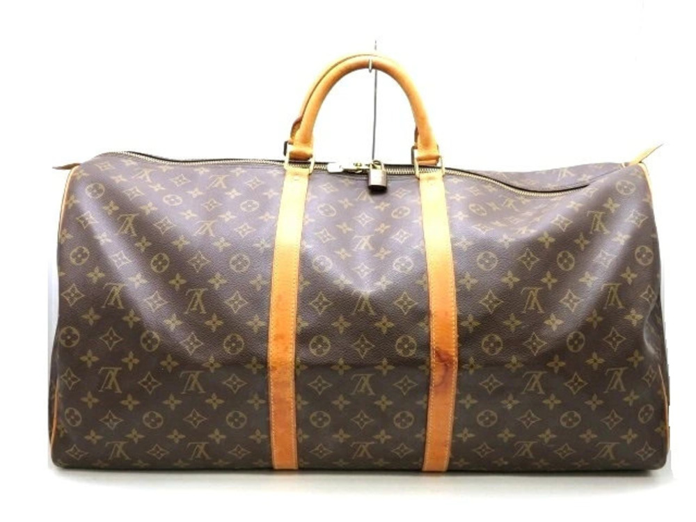 LOUIS VUITTON Keepall Boston Bag Monogram